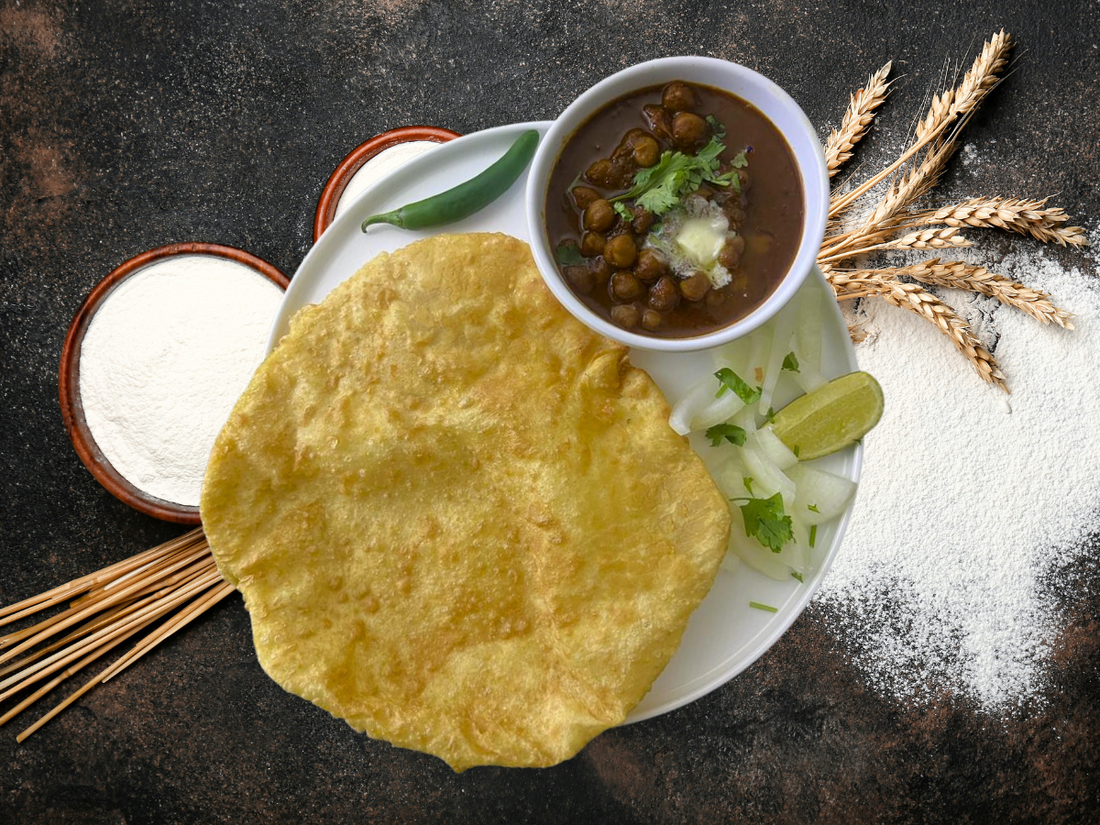 Thu - Chole Bhature - Amma Meals