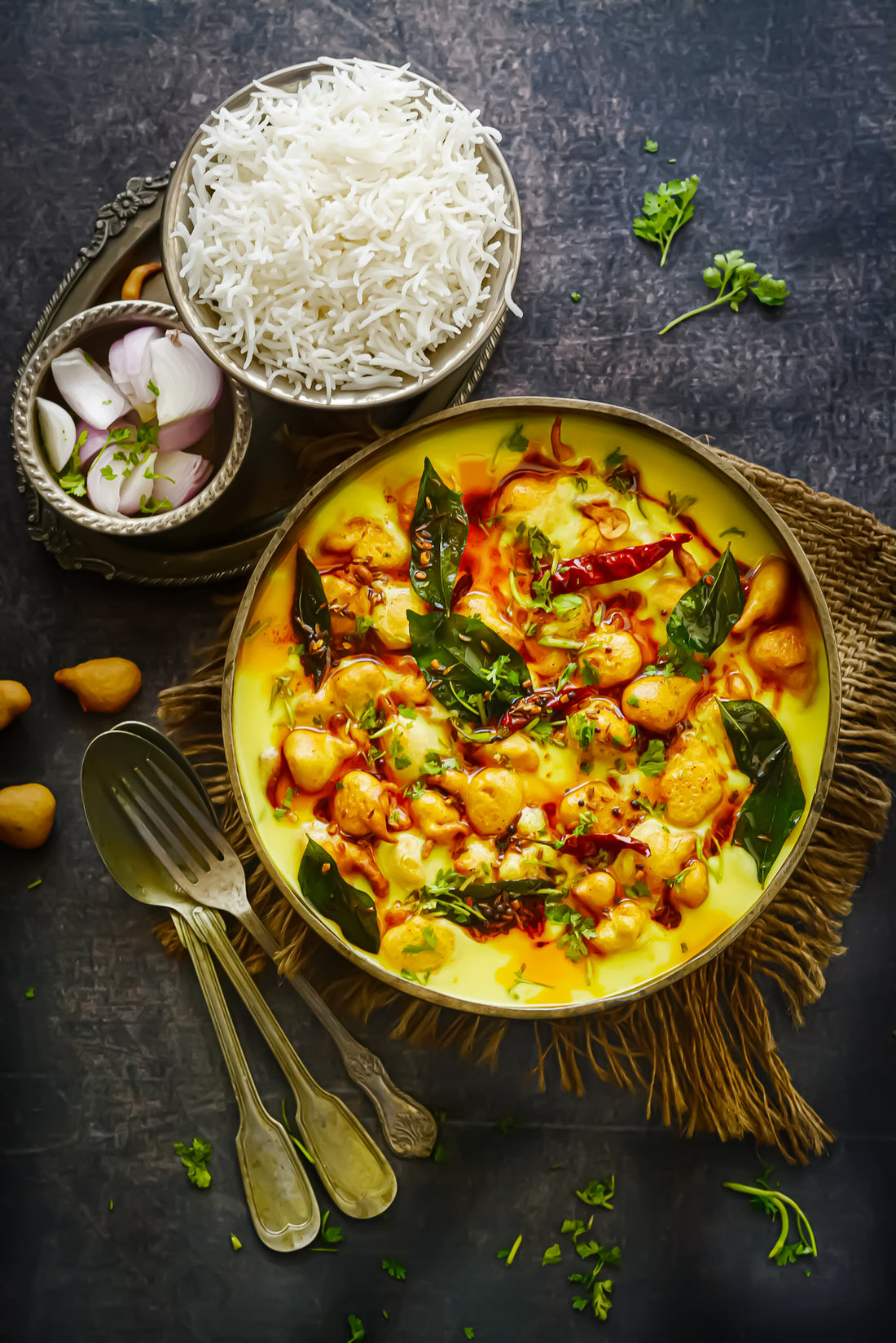 Thu Dinner - 3 Curry Combo - Riya&