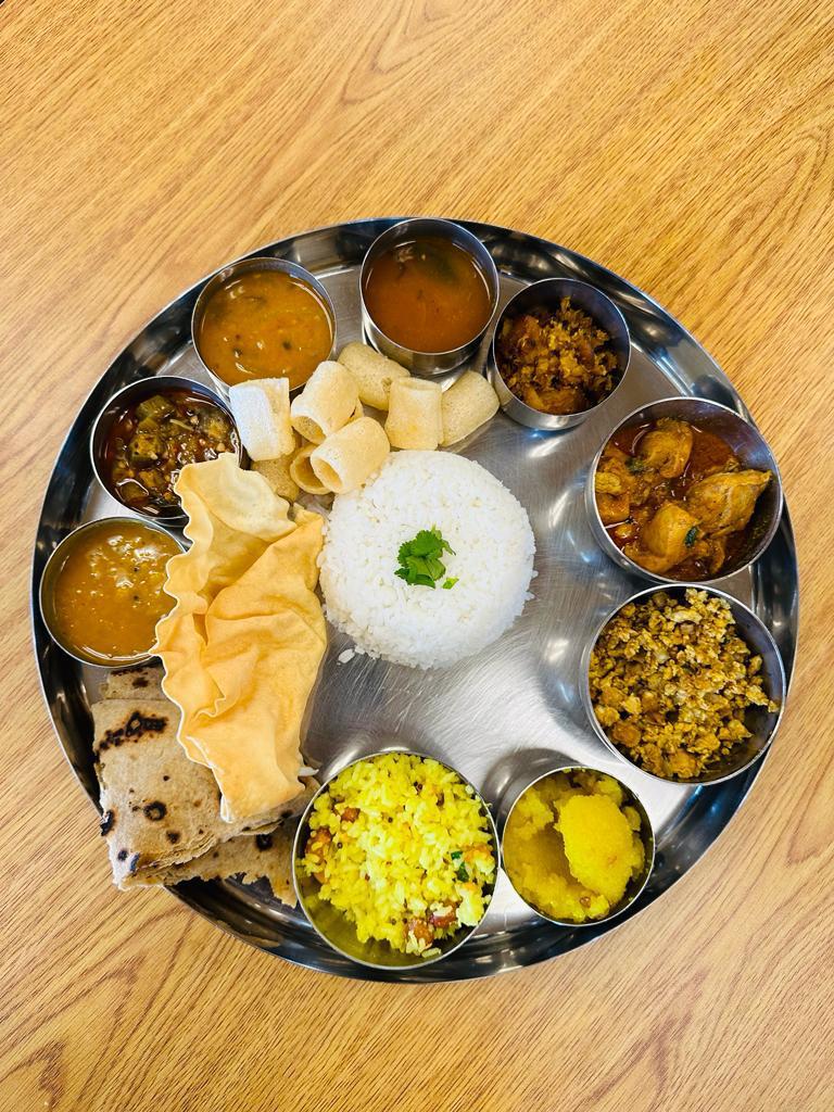 Thu Lunch - Avachi Veg Thali - Avachi Cupertino